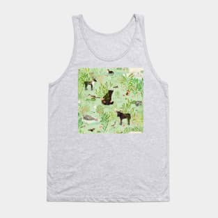 This wild life (Green) Tank Top